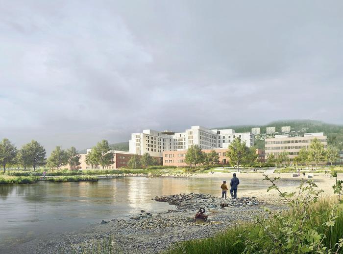 Nøstebukta - utfylling - erosjonssikring